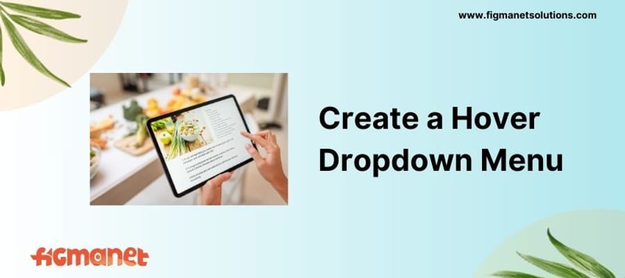 How to create hoverable dropdown menu in HTML and Css ?