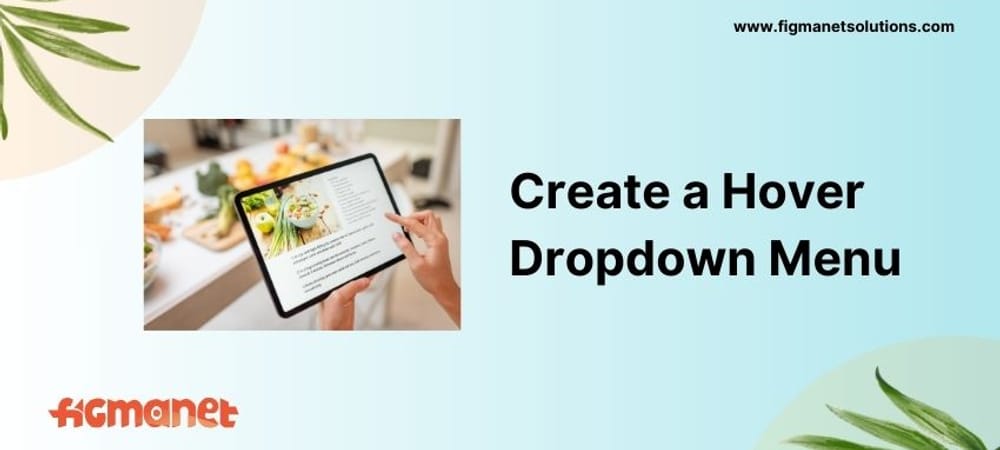 How to create hoverable dropdown menu in HTML and Css ?