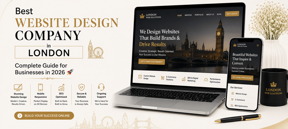Best Website Design Company in London: Complete Guide for Businesses in 2026 🚀