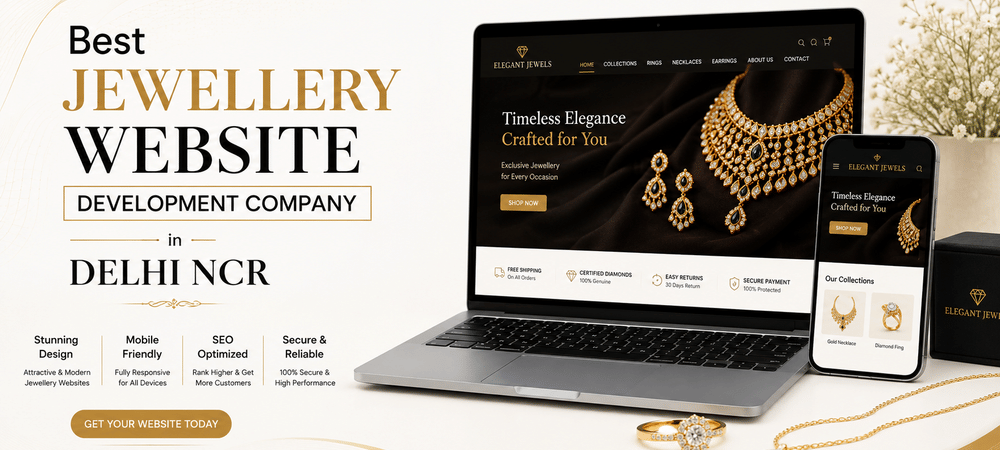 Best Jewellery Website Development Company in Delhi NCR 💎✨