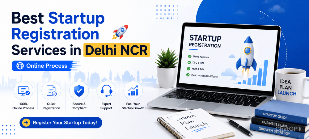 Best Startup Registration Services in Delhi NCR 🚀 | Online Process