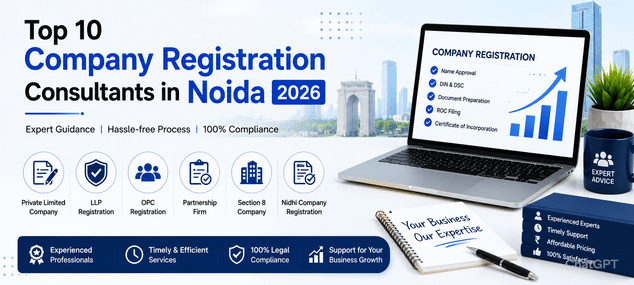 Top 10 Company Registration Consultants in Noida 2026 