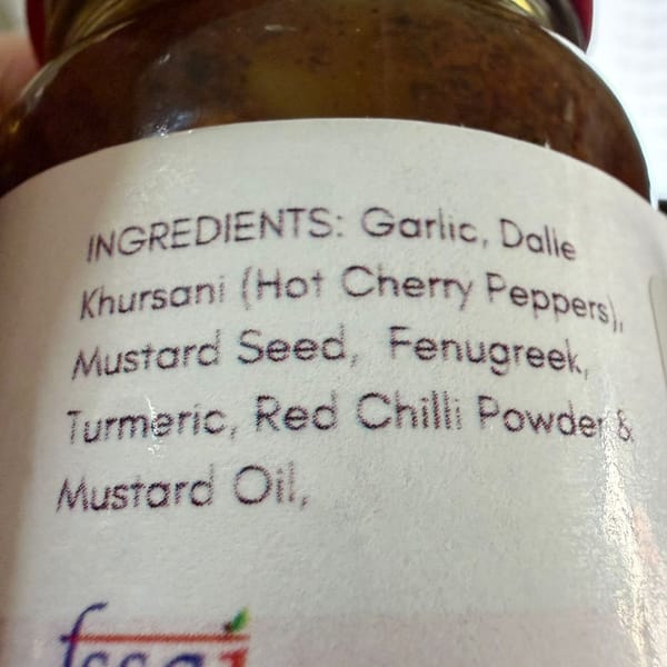 Garlic Dallay Pickle