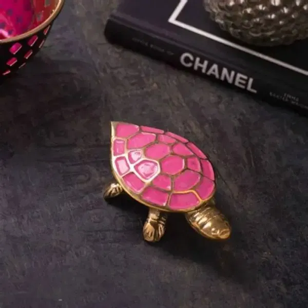 Antique Brass Wish Fulfilling Turtle