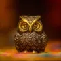 Vastu Feng Shui Antique Brass Owl For Home Decor