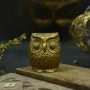 Vastu Feng Shui Antique Brass Owl For Home Decor