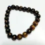 Om Mani Padme Hum Engraved Powerful Black Tourmaline Bracelet