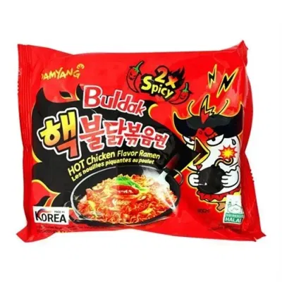 Samyang Buldak Hot Chicken Ramen 2X Spicy Noodles - 3pkts