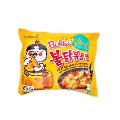 Samyang Buldak Hot Chicken Ramen Cheese Noodles - 3pkts