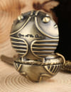YouBella Pocket Watch Pendant with Chain for Husband Unique Memorable Gift Dual Purpose Stainless Steel Clock for Men (YBWATCH_0032)
