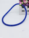 Best Valentine Gifts : YouBella Jewellery Stardust Crystal Bangle Bracelet Cum Necklace for Women and Girls (Blue)