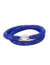 Best Valentine Gifts : YouBella Jewellery Stardust Crystal Bangle Bracelet Cum Necklace for Women and Girls (Blue)