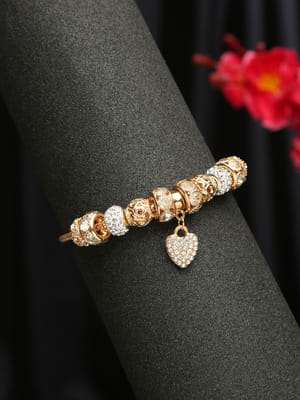 YouBella Women Fashion Jewellery Gold Plated Stylish and Trendy Bracelet for Women and Girls