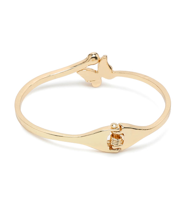YouBella Jewellery Gold Plated Charm Bracelet Bangle for Girls and Women (Gold) (YBBN_91967)