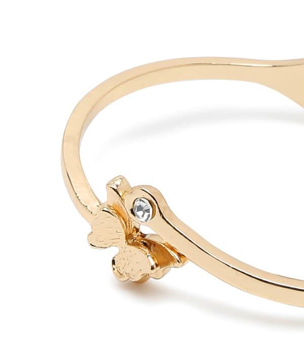 YouBella Jewellery Gold Plated Charm Bracelet Bangle for Girls and Women (Gold) (YBBN_91967)