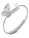 YouBella Jewellery for Women Stylish Celebrity Inspired Crystal Butterfly Shaped Bracelets for Women and Girls