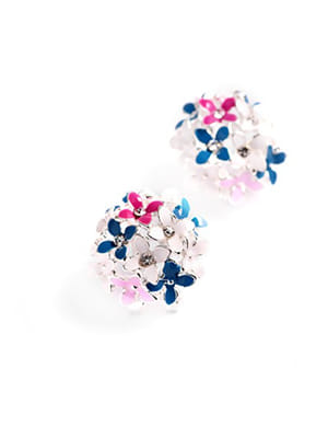 Valentine Gifts : YouBella Jewellery Presents Gracias Collection Floral Earrings for Girls and Women (Multi-Color)