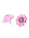 Best Valentine Gifts : YouBella Jewellery Presents Gracias Collection Floral Earrings for Girls and Women (Light Pink)