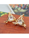 Best Valentine Gifts : YouBella Jewellery AAA Clear Zircon Gold Plated Earrings for Girls and Women
