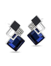 Valentine Gifts : YouBella Fashion Jewellery Stylish Fancy Party Wear Earrings for Girls and Women (Blue)