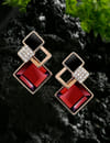 Valentine Gifts : YouBella Fashion Jewellery Stylish Fancy Party Wear Earrings for Girls and Women (Brown)