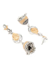 YouBella Jewellery Oxidised Silver Jhumka/Jhumki Earrings for Girls and Women (Silver) (Style 1)