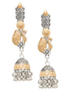 YouBella Jewellery Oxidised Silver Jhumka/Jhumki Earrings for Girls and Women (Silver) (Style 4)
