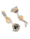 YouBella Jewellery Oxidised Silver Jhumka/Jhumki Earrings for Girls and Women (Silver) (Style 4)