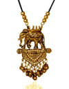 YouBella Jewellery Sets for Women Afghani Boho Bahubali Necklace Jewellery for Girls/Wome (Silver) (Gold)