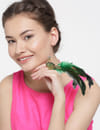 Valentine Gifts for Girls : YouBella Jewellery Designer Peacock Feather Adjustable Ring for Girls and Women (Green)