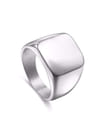 YouBella Jewellery Stainless Steel Combo of 3 Rings for Boys and Men