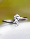 YouBella Valentine Gifts Rose Box with Crystal Ring Silver Plated Ring for Men (Silver and Red) (YBRG_20083)