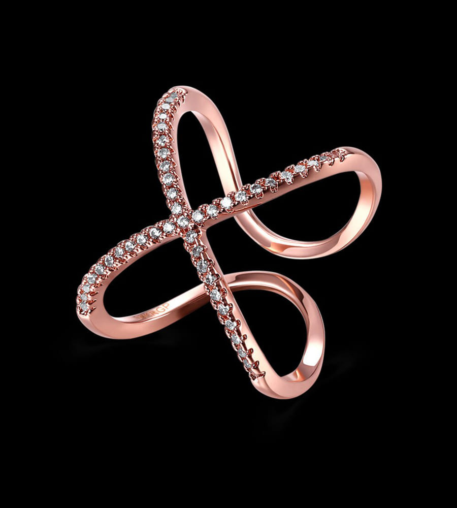 YouBella Jewellery Celebrity Style Gold Plated Ring for Girls and Women (Gold) (YBRG_20206)