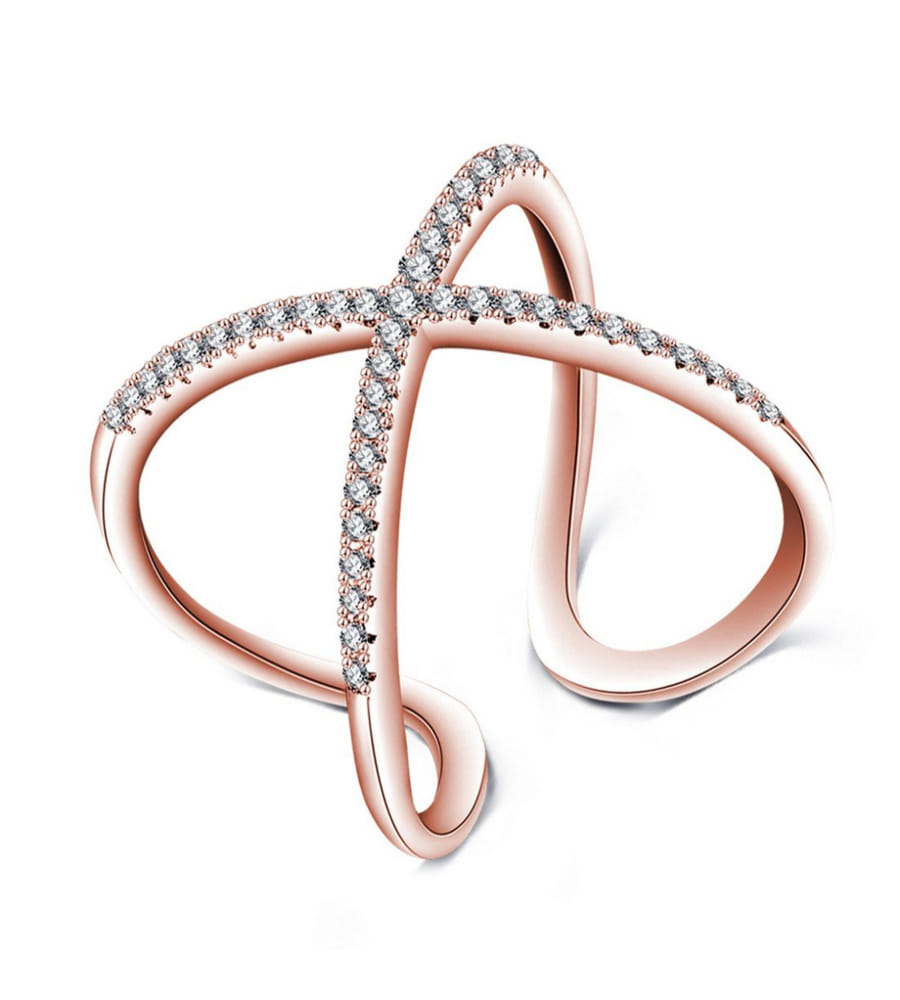 YouBella Jewellery Celebrity Style Gold Plated Ring for Girls and Women (Gold) (YBRG_20206)