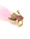 YouBella Women Fashion Stylish and Trendy  Jewellery Peacock Design Finger Ring for Women and Girls