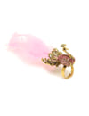 YouBella Women Fashion Stylish and Trendy  Jewellery Peacock Design Finger Ring for Women and Girls
