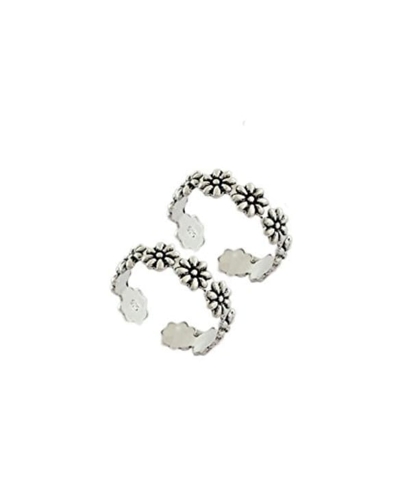 YouBella 925 Sterling Silver Toe Ring for Women