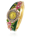 Best Rakhi Gifts : YouBella Luxury 18k Rose Gold Bangle Watch Bracelet Jewellery for Girls and Women