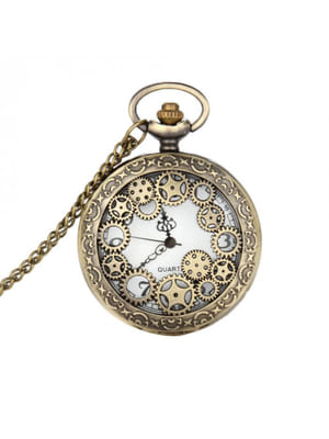 YouBella Pocket Watch Pendant with Chain for Husband Unique Memorable Gift Dual Purpose Stainless Steel Clock for Men (YBWATCH_0034)