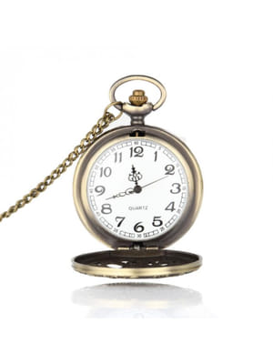 YouBella Pocket Watch Pendant with Chain for Husband Unique Memorable Gift Dual Purpose Stainless Steel Clock for Men (YBWATCH_0034)