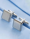 YouBella Jewellery Valentine Gifts for Men Latest Stylish Silver Plated Formal Cuff Links Cufflinks Set for Men