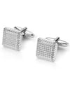YouBella Jewellery Valentine Gifts for Men Latest Stylish Silver Plated Formal Cuff Links Cufflinks Set for Men