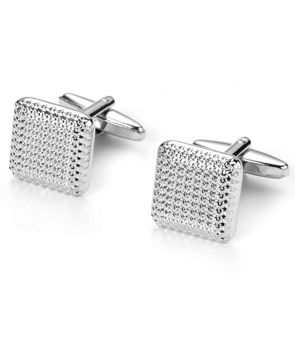 YouBella Jewellery Valentine Gifts for Men Latest Stylish Silver Plated Formal Cuff Links Cufflinks Set for Men