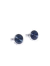 YouBella Jewellery Silver Plated Watch Style Formal Cuff Links Cufflinks Set for Men