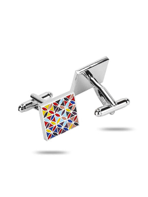 YouBella Jewellery Valentine Gifts for Men Latest Stylish Golden Black Formal Cuff Links Cufflinks Set for Men