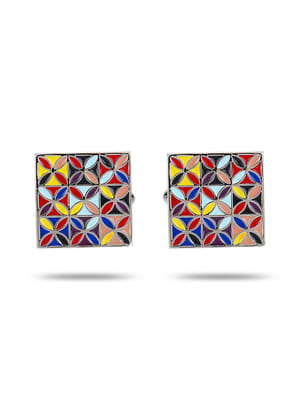 YouBella Jewellery Valentine Gifts for Men Latest Stylish Golden Black Formal Cuff Links Cufflinks Set for Men