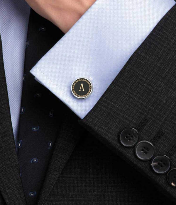YouBella Jewellery Valentine Gifts for Men Latest Stylish Silver Plated Formal Cuff Links Cufflinks Set for Men