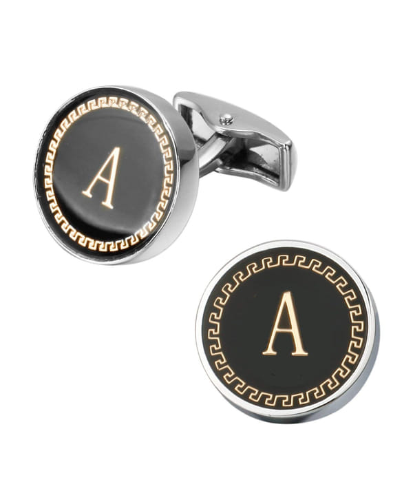 YouBella Jewellery Valentine Gifts for Men Latest Stylish Silver Plated Formal Cuff Links Cufflinks Set for Men