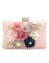 YouBella Jewellery for Women Jewellery Organiser Make up Cosmetics Storage Clutch Purse Box (YB_Clutch_2) (Pink)