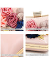 YouBella Jewellery for Women Jewellery Organiser Make up Cosmetics Storage Clutch Purse Box (YB_Clutch_2) (Pink)